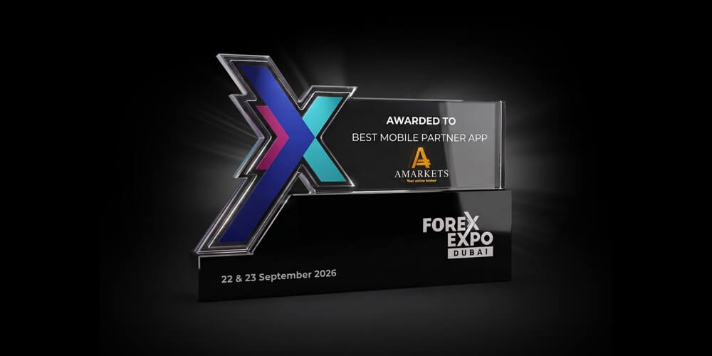  AMarkets — обладатель награды «Best Mobile Partner App» на Forex Expo Dubai 2026.